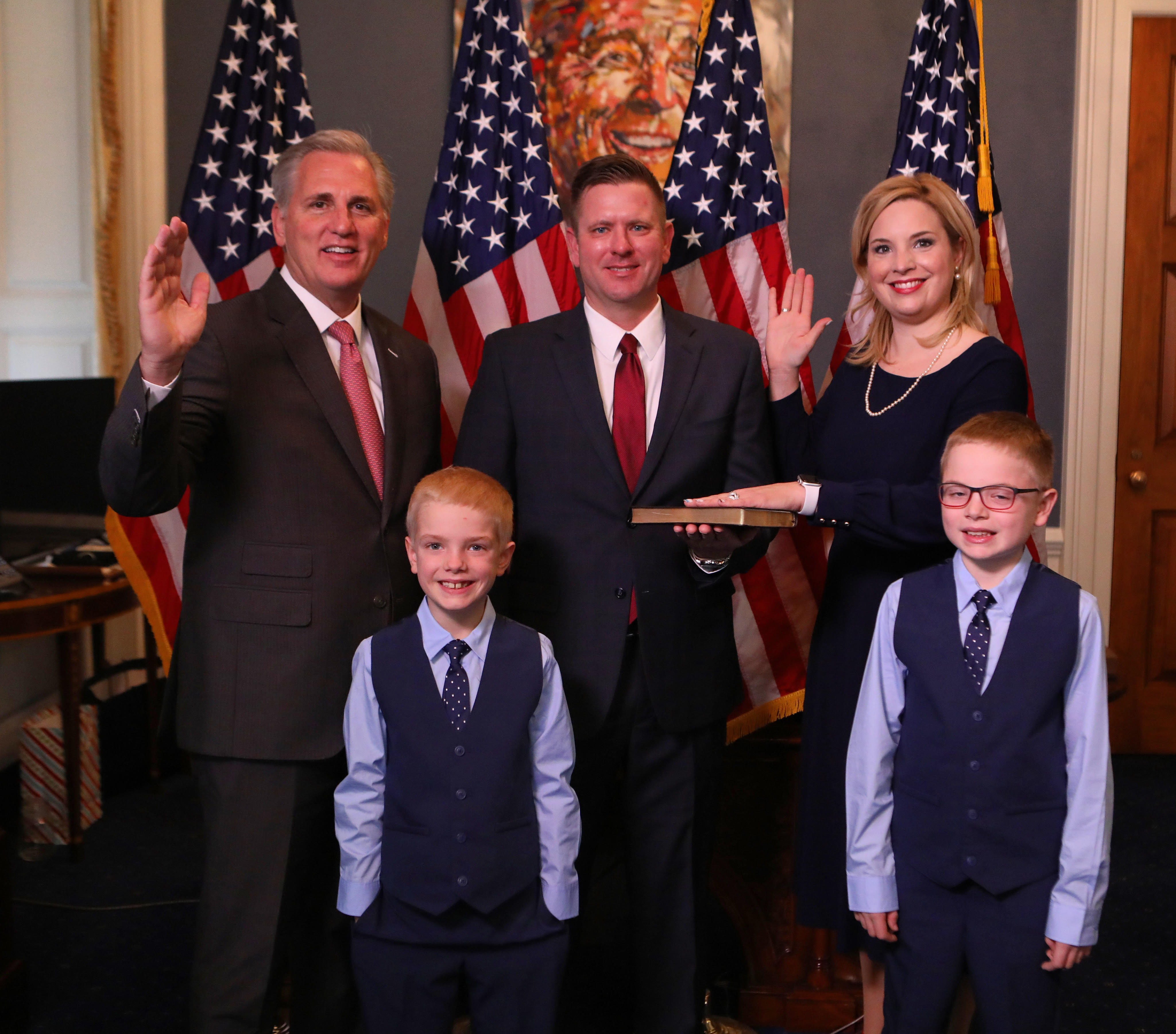 Hinson Sworn in as Iowa01 Congresswoman Representative Ashley Hinson